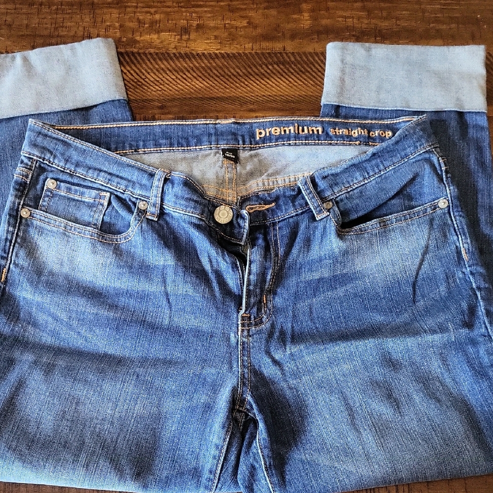 GAP Blue Ankle & Cropped Women's Jeans
